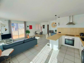 Calme, terrasse, garage et confort en pleine ville